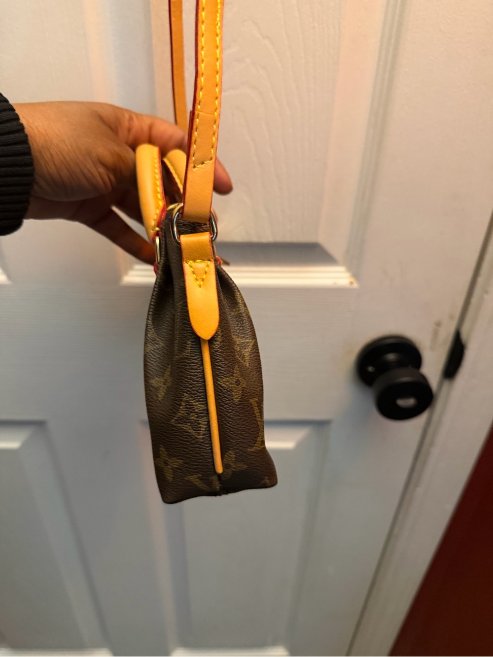 Brown Monogram crossbody bag - Picture 15 of 15